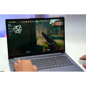 لپ‌تاپ لنوو مدل LOQ 15IAX9E با پردازنده Core i5-12450HX و گرافیک RTX2050 4GB، رم DDR5 16GB با فرکانس 4800MHz، حافظه SSD با ظرفیت 512GB، نمایشگر 15.6 اینچ IPS با وضوح Full HD و نرخ به‌روزرسانی 144Hz، دارای نور پس‌زمینه کیبورد