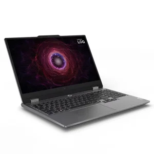 لپ‌تاپ لنوو مدل LOQ 15ARP9 با پردازنده Ryzen 5-7235HS و گرافیک RTX3050 4GB، رم DDR5 12GB با فرکانس 4800MHz، حافظه SSD با ظرفیت 512GB، نمایشگر 15.6 اینچ IPS با وضوح FHD و نرخ به‌روزرسانی 144Hz، دارای نور پس‌زمینه کیبورد،، سیستم‌عامل Windows