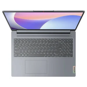 لپ‌تاپ لنوو مدل IdeaPad Slim 3 15IRU8 با پردازنده Core i7-13620H، رم LDDR5 16GB با فرکانس 4800MHz، حافظه SSD با ظرفیت 512GB، نمایشگر 15.6 اینچ IPS با وضوح Full HD