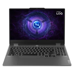 لپ‌تاپ لنوو مدل LOQ 15IRX9 با پردازنده Core i7-13650HX و گرافیک RTX4050 6GB، رم DDR5 24GB با فرکانس 4800MHz، حافظه SSD با ظرفیت 512GB، نمایشگر 15.6 اینچ IPS با وضوح FHD و نرخ به‌روزرسانی 144 هرتز، دارای نور پس‌زمینه کیبورد، کاستوم شده