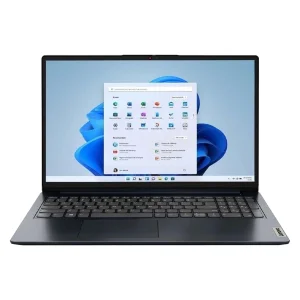 لپ‌تاپ لنوو مدل IdeaPad 1 15IJL7 با پردازنده Celeron N4500، رم DDR4 8GB با فرکانس 3200MHz، حافظه SSD با ظرفیت 256GB، نمایشگر 15.6 اینچ TN با وضوح HD، دارای سیستم‌عامل Windows 11