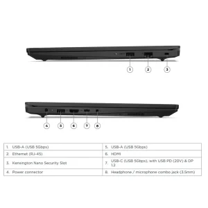 لپ تاپ 15.6 اینچی لنوو مدل V15 G5 IRL-i3 1315U-16GB DDR5 5200MHz-512GB SSD-TN - کاستوم شده