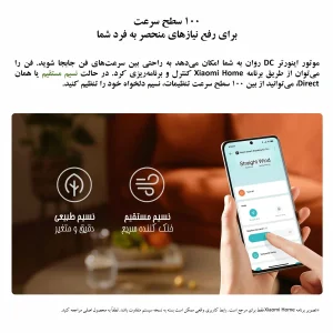 پنکه رومیزی شیائومی مدل Smart Standing Air Circulation Fan BPLDS08DM