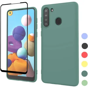 کاور گاردتک مدل Silicamp OPN مناسب برای گوشی موبایل سامسونگ Galaxy A21 به همراه بند