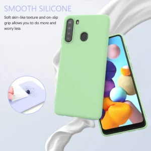 کاور گاردتک مدل Silicamp OPN مناسب برای گوشی موبایل سامسونگ Galaxy A21 به همراه بند
