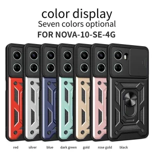 کاور گاردتک مدل Dcamp2 Strap مناسب برای گوشی موبایل هوآوی Nova 10 SE به همراه بند نگهدارنده