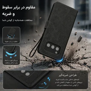 کیف کلاسوری گاردتک اساک مدل Prime مناسب برای گوشی موبایل سامسونگ Galaxy S10 به همراه بندآویز