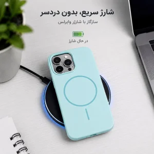 کاور گاردتک اساک مدل Silicone Magsafe مناسب برای گوشی موبایل اپل iPhone 14