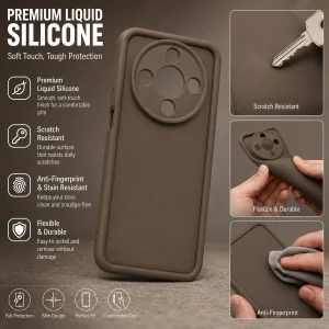 کاور گاردتک اساک مدل Silicone Puffer مناسب برای گوشی موبایل آنر Honor Magic 8 Lite