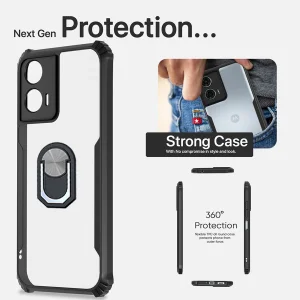 کاور گاردتک اساک مدل AntiShock Magnet Holder مناسب برای گوشی موبایل موتورولا Moto G04/ G24