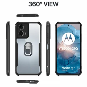 کاور گاردتک اساک مدل AntiShock Magnet Holder مناسب برای گوشی موبایل موتورولا Moto G04/ G24