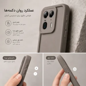 کاور گاردتک اساک مدل Silicone Puffer مناسب برای گوشی موبایل موتورولا Edge 50 Ultra