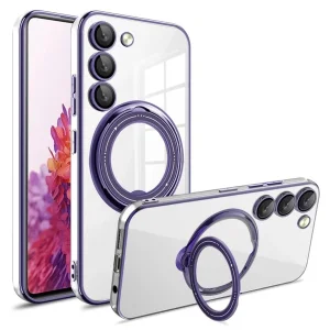 کاور گاردتک آساک مدل Ring Stand Strap مناسب برای گوشی موبایل سامسونگ Galaxy S23 FE به همراه بند