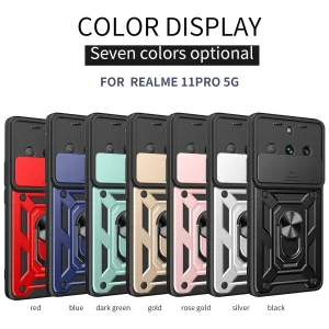 کاور گاردتک مدل Dcamp2 Strap مناسب برای گوشی موبایل ریلمی 11 Pro Plus به همراه بند نگهدارنده