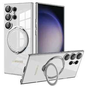 کاور گاردتک آساک مدل Ring Stand Strap مناسب برای گوشی موبایل سامسونگ Galaxy S24 Ultra به همراه بند
