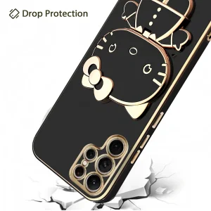 کاور گاردتک آساک مدل Kitty Strap مناسب برای گوشی موبایل سامسونگ Galaxy S24 Ultra به همراه بند