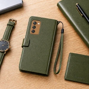 کیف کلاسوری گاردتک مدل Flip cover strap مناسب برای گوشی موبایل سامسونگ Galaxy S20 FE به همراه بند