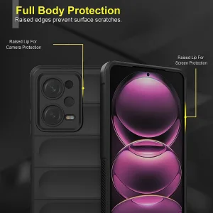 کاور گاردتک اساک مدل Flex Armor مناسب برای گوشی موبایل Xiaomi Redmi Note 12 Pro Plus / Note 12 Pro 5G