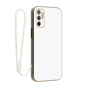 کاور گاردتک آساک مدل Strap مناسب برای گوشی موبایل شیائومی  Poco M3 Pro/ Redmi Note 11E به همراه بندآویز