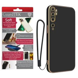 کاور گاردتک آساک مدل Myca2 Strap مناسب برای گوشی موبایل شیائومی Mi Note 10 Pro/ Mi Note 10 به همراه بندآویز