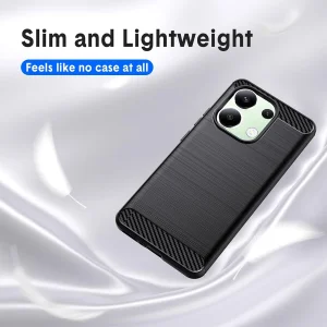 کاور گاردتک مدل Carbon Case مناسب برای گوشی موبایل شیائومی Poco M6 Pro 4G / Redmi Note 13 Pro 4G