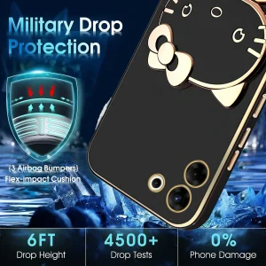 کاور گاردتک آساک مدل Kitty Strap مناسب برای گوشی موبایل تکنو Camon 20 Pro به همراه بندآویز