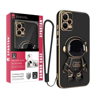 کاور اسپارتان مدل  Astronaut Strap مناسب برای گوشی موبایل شیائومی Redmi Note 12 Pro 5G به همراه بند نگهدارنده