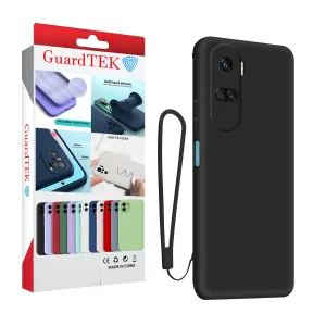کاور گاردتک مدل Silicamp Strap مناسب برای گوشی موبایل آنر 90 Lite به همراه بند