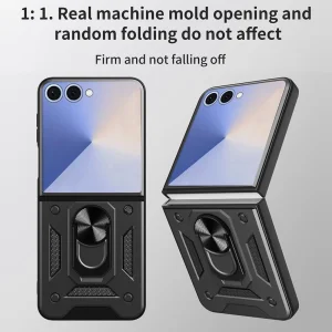 کاور گاردتک اساک مدل Defender Armor مناسب برای گوشی موبایل سامسونگ Galaxy Z Flip 7