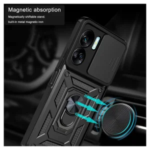کاور گاردتک مدل Dcamp2 Strap مناسب برای گوشی موبایل آنر 90 Lite به همراه بند نگهدارنده