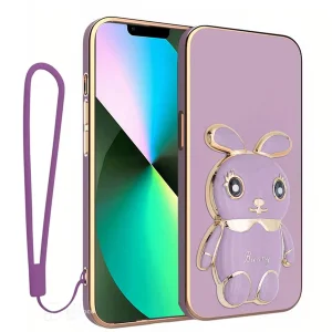 کاور گاردتک اساک مدل Bunny Strap مناسب برای گوشی موبایل اپل iPhone 6s Plus/ 6 Plus به همراه بند