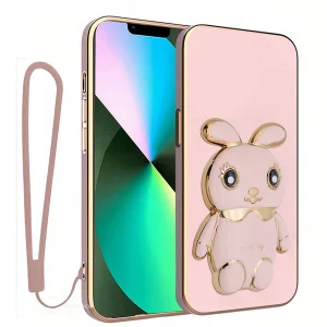 کاور گاردتک اساک مدل Bunny Strap مناسب برای گوشی موبایل اپل iPhone 6s Plus/ 6 Plus به همراه بند
