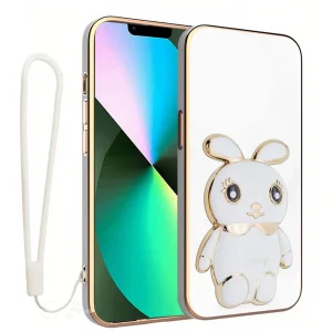 کاور گاردتک اساک مدل Bunny Strap مناسب برای گوشی موبایل اپل iPhone 6s Plus/ 6 Plus به همراه بند