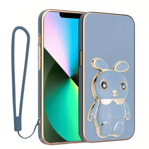 کاور گاردتک اساک مدل Bunny Strap مناسب برای گوشی موبایل اپل iPhone 6s Plus/ 6 Plus به همراه بند