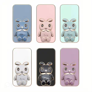کاور گاردتک اساک مدل Bunny Strap مناسب برای گوشی موبایل اپل آیفون iPhone 13 Pro به همراه بند
