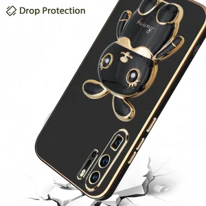 کاور گاردتک آساک مدل Bunny Strap مناسب برای گوشی موبایل هوآوی P30 Pro به همراه بند