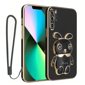 کاور گاردتک آساک مدل Bunny Strap مناسب برای گوشی موبایل هوآوی P30 Pro به همراه بند