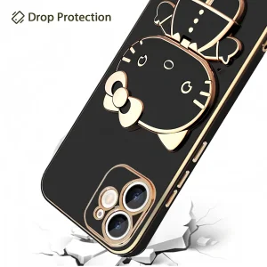 کاور گاردتک اساک مدل Kitty Strap مناسب برای گوشی موبایل اپل iPhone 11 به همراه بند