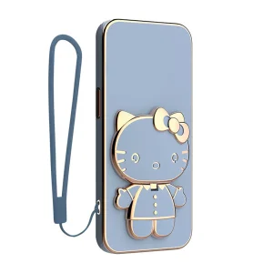 کاور گاردتک اساک مدل Kitty Strap مناسب برای گوشی موبایل اپل iPhone 11 به همراه بند