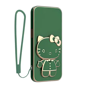 کاور گاردتک اساک مدل Kitty Strap مناسب برای گوشی موبایل اپل iPhone 11 به همراه بند