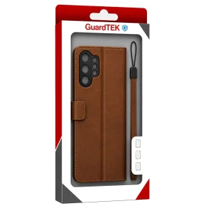 کیف کلاسوری گاردتک مدل Flip cover strap مناسب برای گوشی موبایل سامسونگ Galaxy Note 10 به همراه بند