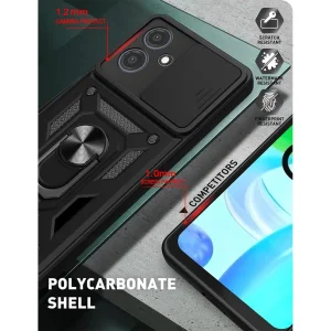 کاور گاردتک اساک مدل Dcamp2 Strap مناسب برای گوشی موبایل موتورولا Moto G14 به همراه بند