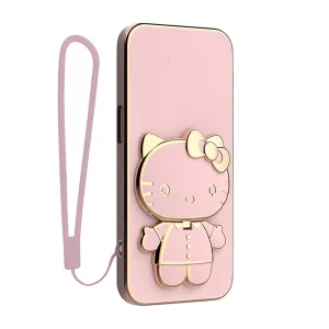 کاور گاردتک اساک مدل Kitty Strap مناسب برای گوشی موبایل اپل iPhone X/ XS به همراه بند