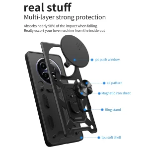کاور گاردتک اساک مدل Dcamp2 Strap مناسب برای گوشی موبایل ریلمی Realme 12 Pro / 12 Plus 5G به همراه  بند