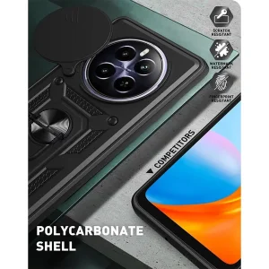 کاور گاردتک اساک مدل Dcamp2 Strap مناسب برای گوشی موبایل ریلمی Realme 12 Pro / 12 Plus 5G به همراه  بند