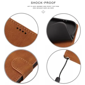 کیف کلاسوری گاردتک مدل  Flip cover strap مناسب برای گوشی موبایل سامسونگ Galaxy S23 Ultra به همراه بند