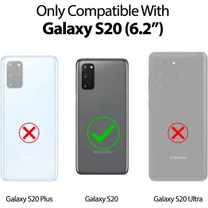 کاور گاردتک مدل Silicamp مناسب برای گوشی موبایل سامسونگ Galaxy S20 به همراه بند