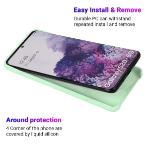 کاور گاردتک مدل Silicamp مناسب برای گوشی موبایل سامسونگ Galaxy S20 به همراه بند