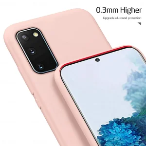 کاور گاردتک مدل Silicamp مناسب برای گوشی موبایل سامسونگ Galaxy S20 به همراه بند