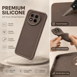 کاور گاردتک اساک مدل Silicone Puffer مناسب برای گوشی موبایل آنر Honor Magic 7 Lite